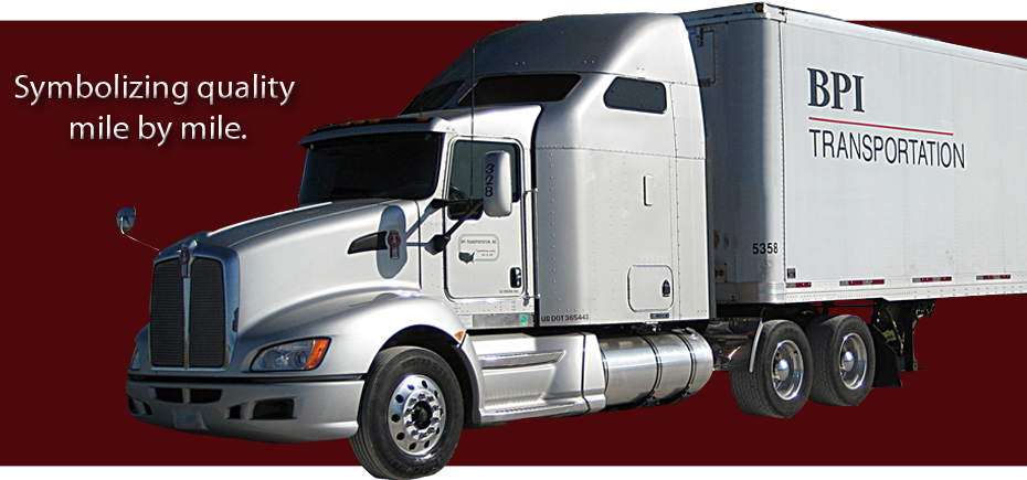 Welcome to BPI Transportation INC Website